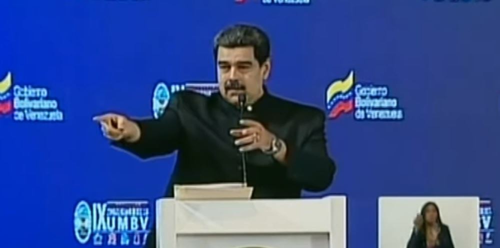Nicolás Maduro volvió a retar a Craig Faller mientras sudaba la gota gorda (VIDEO)
