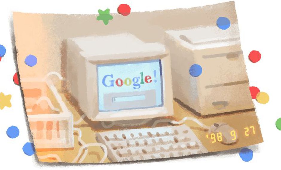 Google cumple 21 años y lo celebra con un doodle