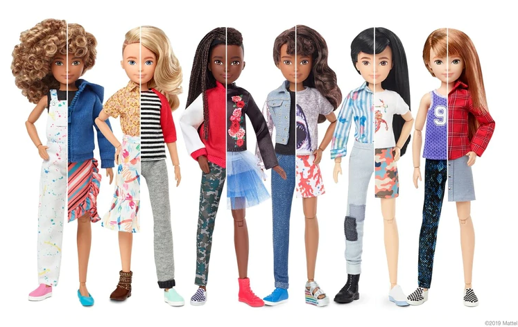 Barbie causó revuelo con una nueva línea de muñecas con género indeterminado (VIDEOS)