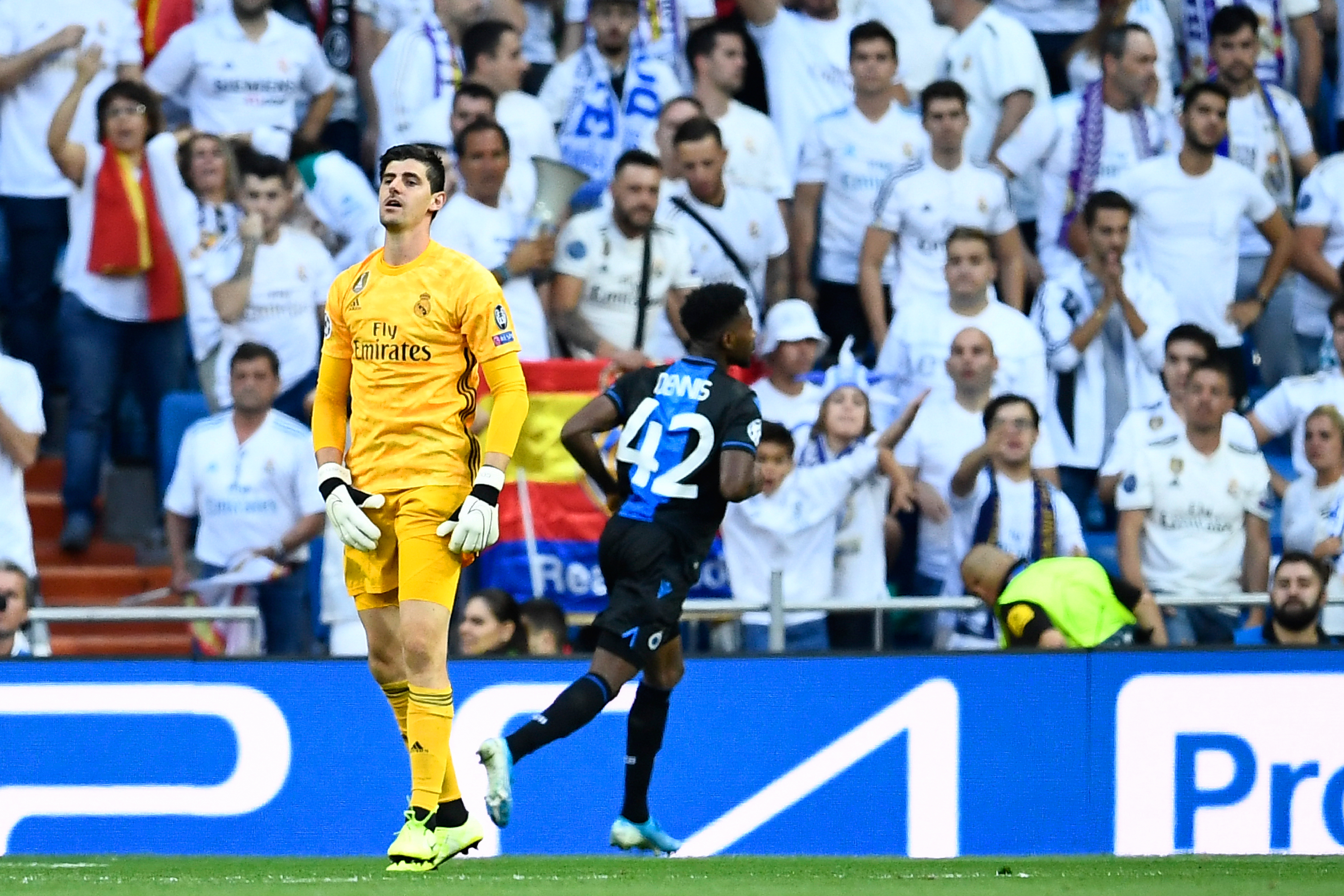 Thibaut Courtois no se entrena y podría ser baja ante el Granada