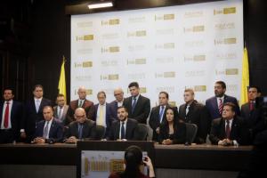 De qué tratan los acuerdos de la “Declaración de Bogotá” firmada por diputados en el exilio