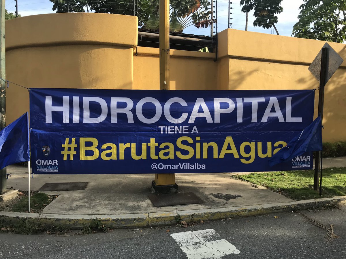 Baruta se seca… zonas del municipio tienen hasta 10 días sin agua #19Oct