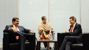 Maduro se reunió con presidente del Cicr para agradecer la ayuda humanitaria que tardó en pedir (FOTO)