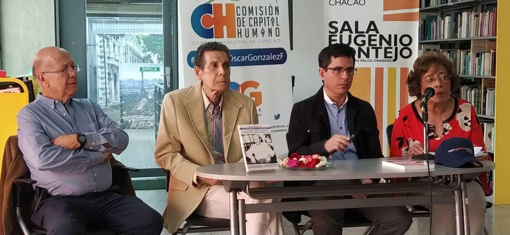 Autobiografía imaginaria de Andrés Eloy Blanco fue bautizada en Chacao