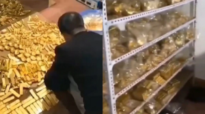 Funcionario chino fue encontrado con más de 13 toneladas de oro en su casa