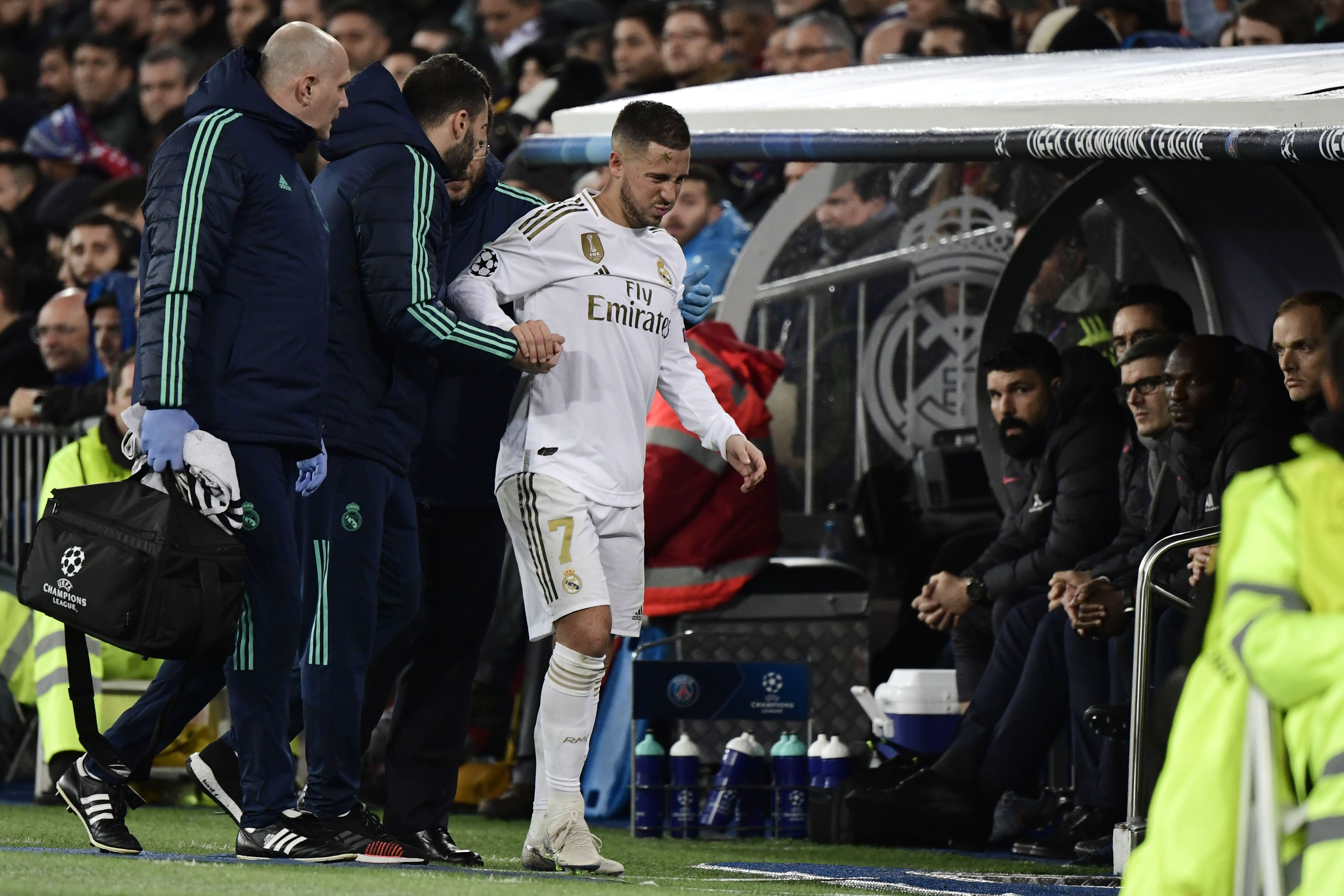 Hazard dice adiós al Clásico y Marcelo es duda por una lesión muscular