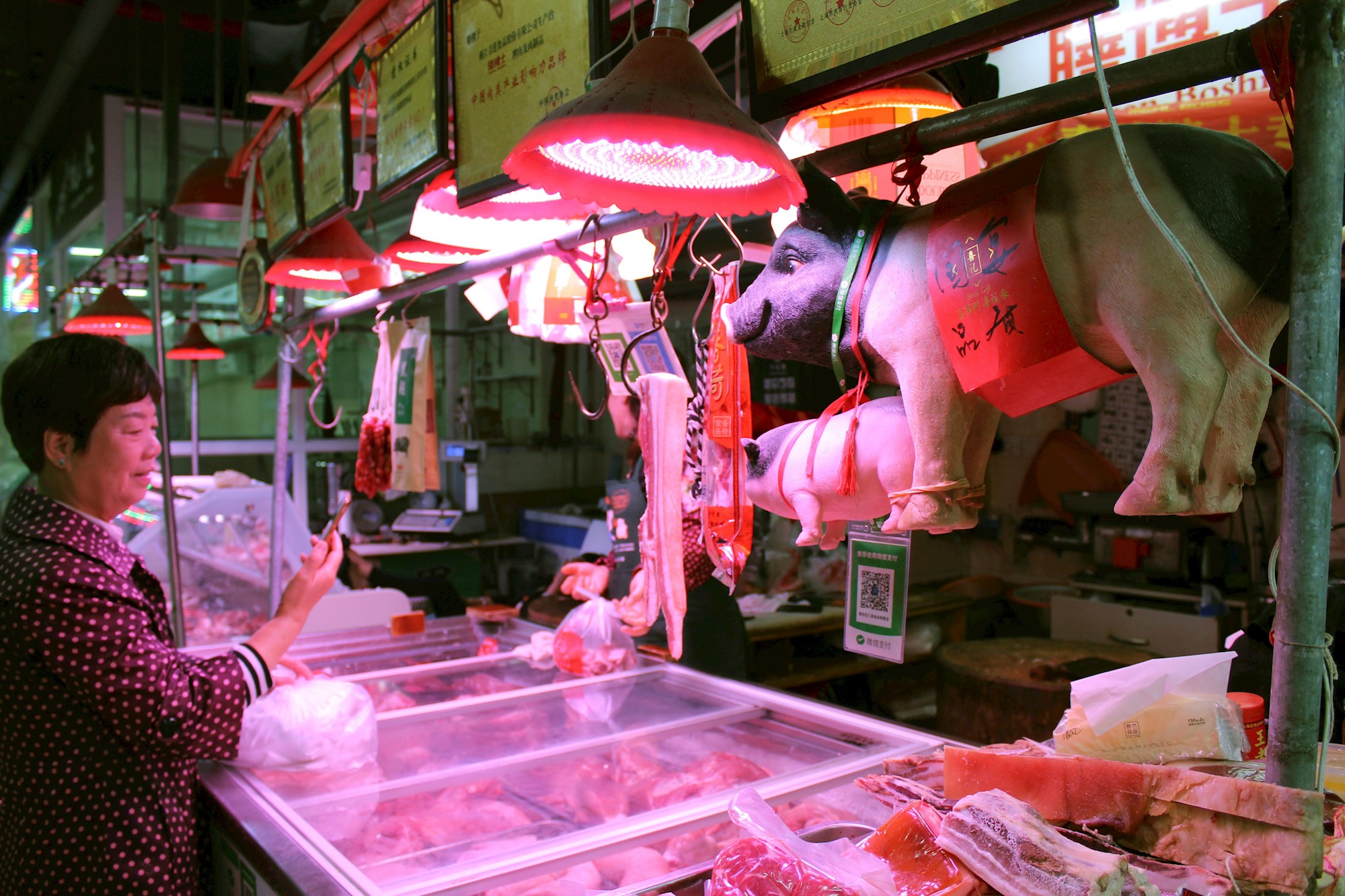 China sufre por los altos precios del cerdo, uno de los pilares de su dieta