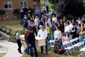 Segundo día de los funerales de los LeBarón: Despiden a Rhonita Miller y sus tres hijos masacrados