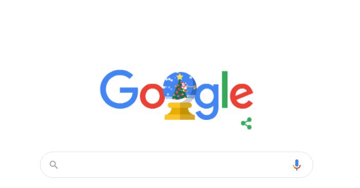 Google presenta un segundo doodle en la víspera de la Navidad