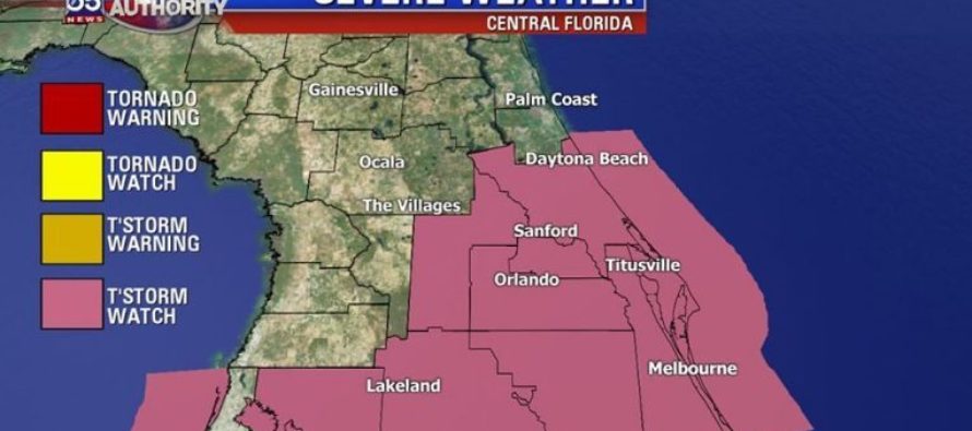 Florida Central permanece en vigilia por alerta de tormentas en la zona