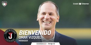 Omar Vizquel nuevo mánager de los Toros de Tijuana de la Liga Mexicana de Béisbol