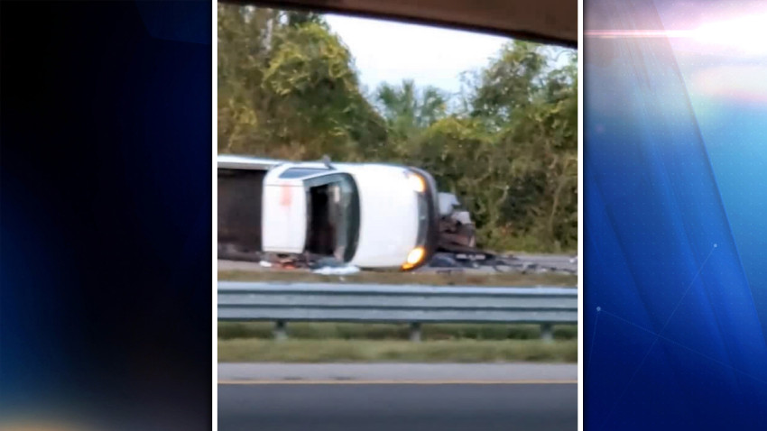 Accidente en I-75 provoca cierre en dirección al Sur