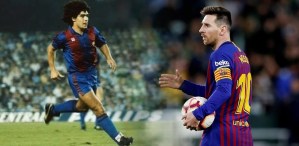 Messi vs. Maradona: El inédito video del Barcelona que enseña las mejores jugadas de los astros argentinos