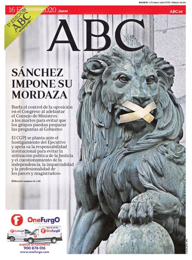 Portadas de la prensa internacional de este jueves 16 de enero de 2020