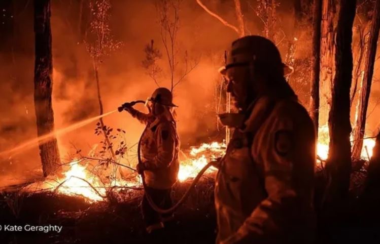 Las FOTOS del emotivo ritual que realizó una comunidad nativa para salvar a Australia