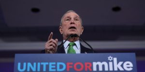Bloomberg dio su primer mitin de campaña en Florida