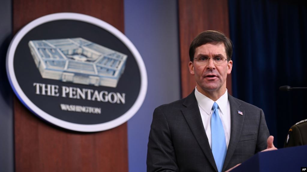 El jefe del Pentágono dice que China no es de fiar “en estos momentos”