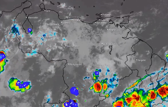 El estado del tiempo en Venezuela este viernes #15May, según el Inameh