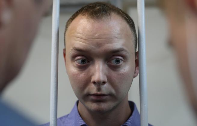 Tensión entre Rusia y EEUU tras la detención de un periodista en Moscú