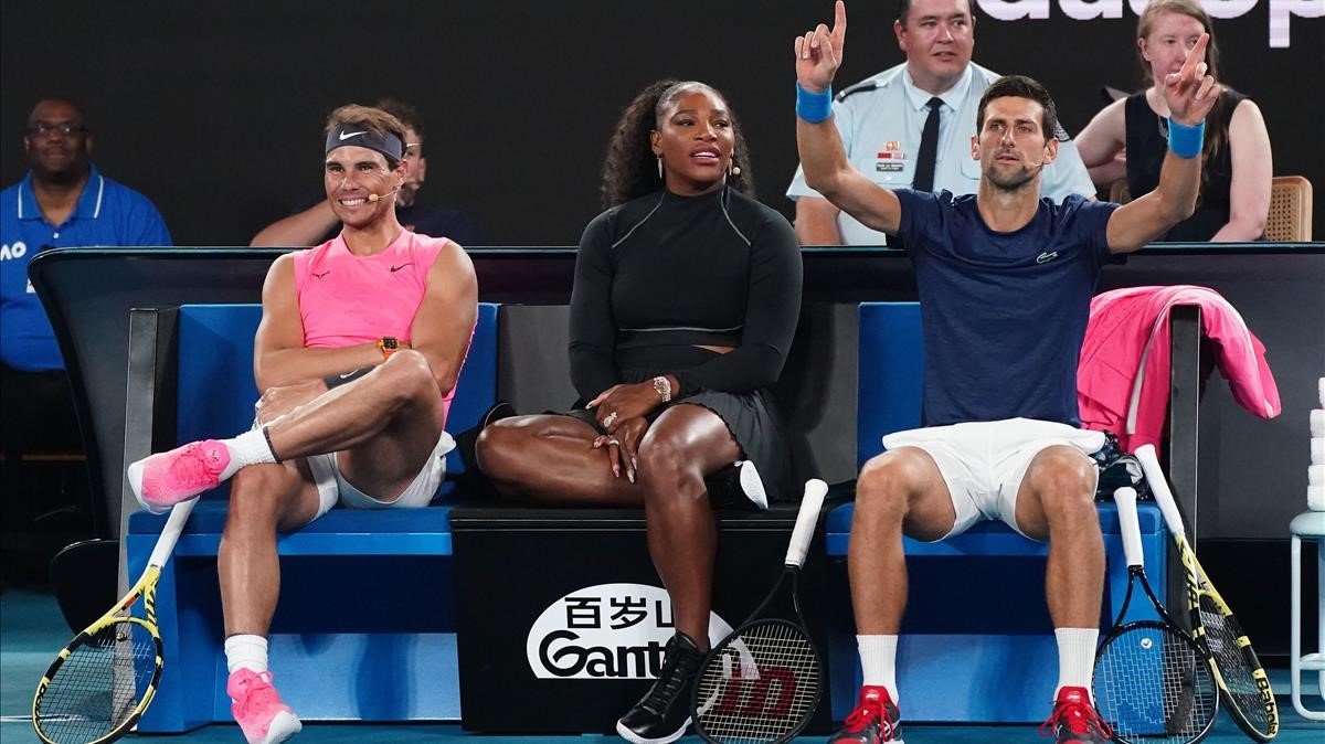 Djokovic, Nadal y Serena Williams se inscriben en torneo de preparación para el abierto de EEUU