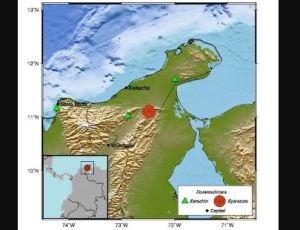 Se registró intenso sismo de magnitud 5,4 en la frontera entre Venezuela y Colombia