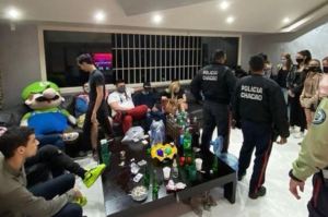 Al menos cuatro casos sospechosos de Covid-19 en la “coronafiesta” de Altamira (Video)