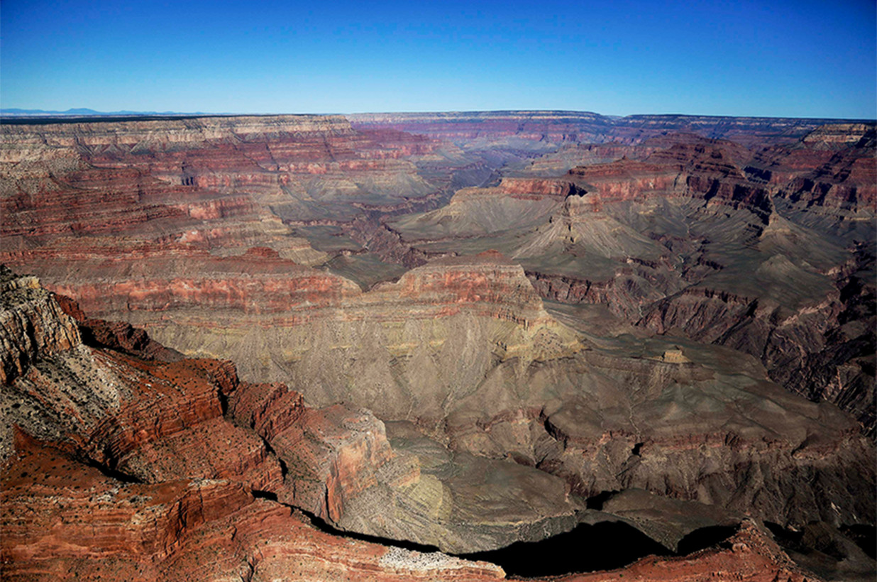 Colapso de un acantilado en el Gran Cañón reveló huellas fosilizadas de hace 313 millones de años