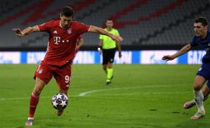Bayern no dejó lugar a dudas y se puso en cuartos con doblete de Lewandowski