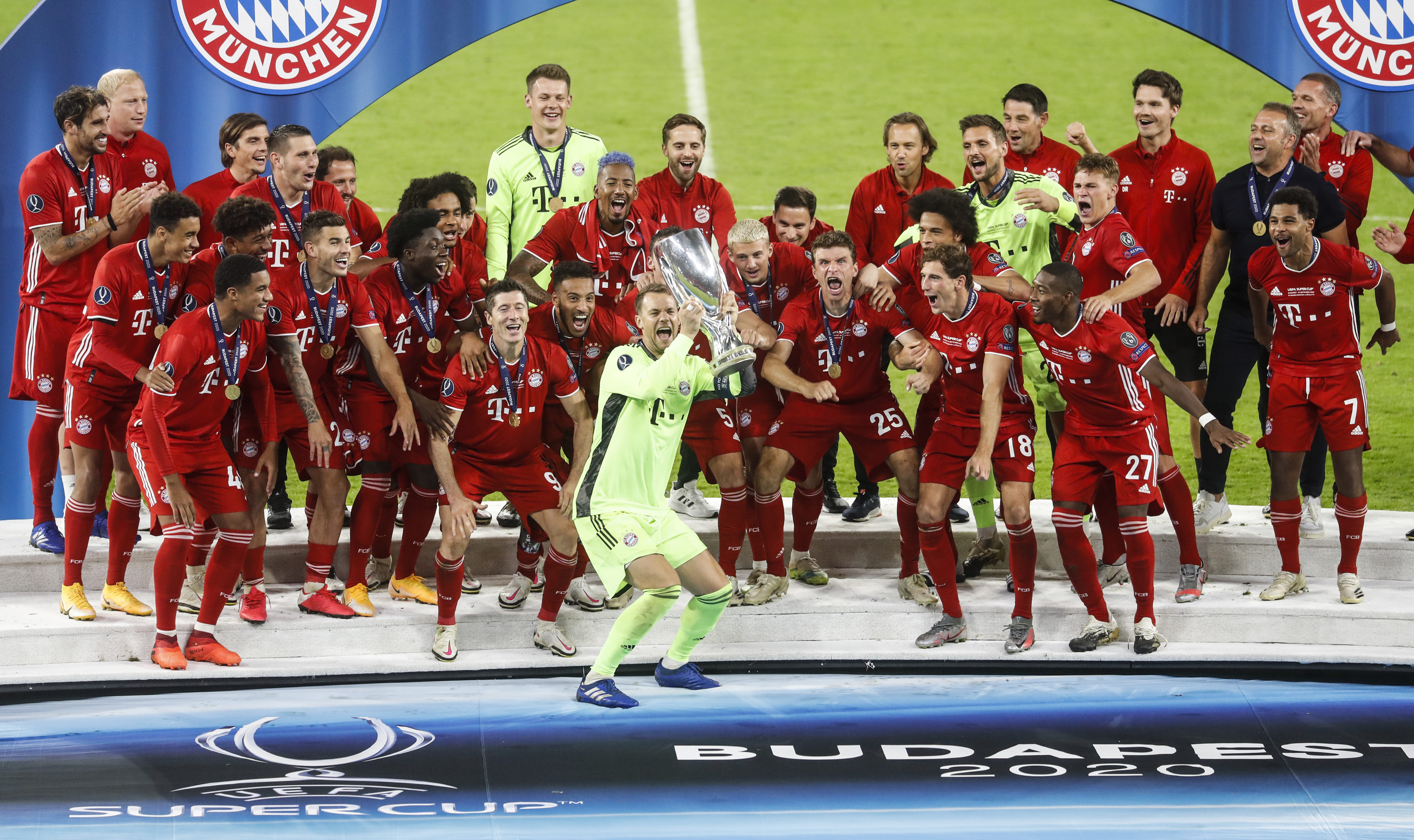 El Bayern de Múnich conquistó la Supercopa de Europa en la prórroga ante un heroico Sevilla