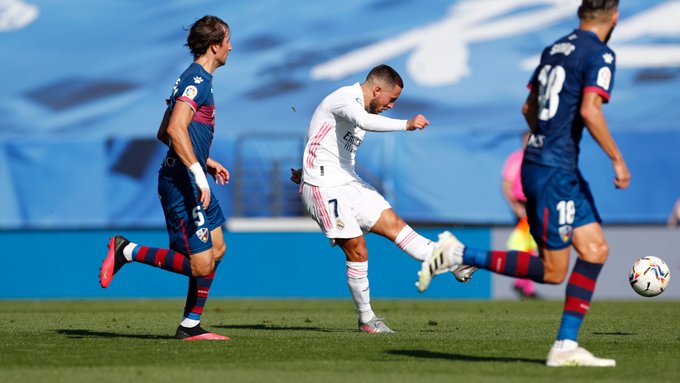 Hazard brilló con el Real Madrid y dio de qué hablar con este GOLAZO (VIDEO)