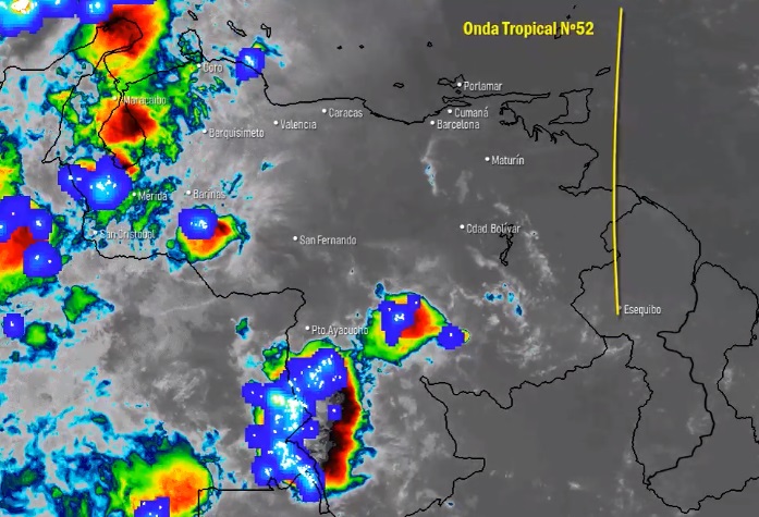 El estado del tiempo en Venezuela este jueves #8abr, según el Inameh