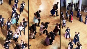 El “particular” baile de graduación en plena pandemia que causó indignación en las redes (VIDEO)
