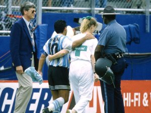 Maradona y Estados Unidos, una relación conflictiva