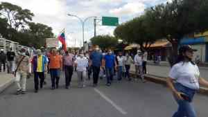 Diputados del Bloque de Lara recorrieron El Tocuyo en apoyo a la Consulta Popular