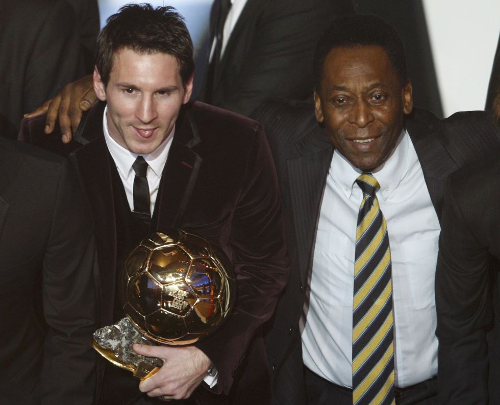 Messi-Pelé: Dos leyendas de récord con décadas de distancia