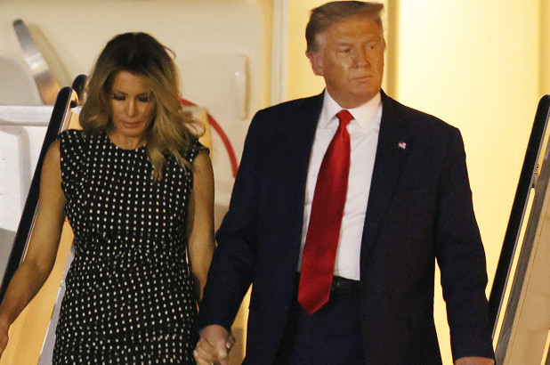 Trump regresó temprano a la Casa Blanca luego de sus vacaciones en Mar-a-Lago