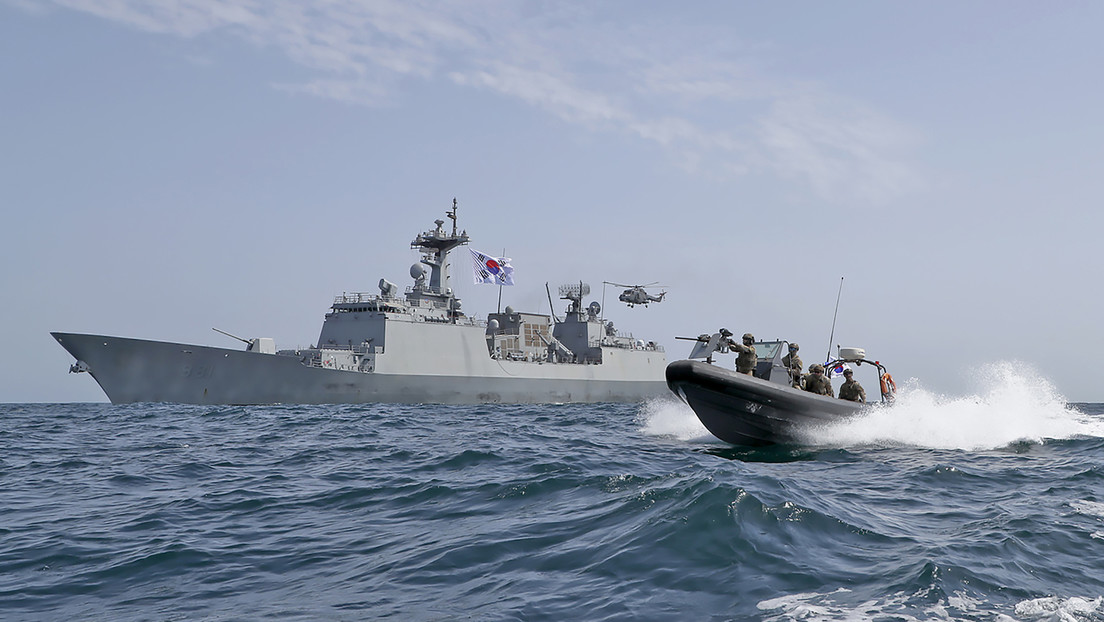 Corea del Sur desplegó un destructor en el estrecho de Ormuz tras incautación de su tanquero