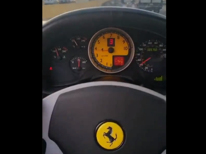 En pleno misterio, este VIDEO prueba que algunos Ferrari sí han paseado en Venezuela