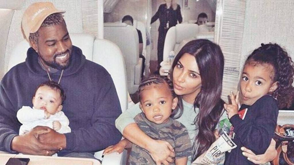 ¡Cuánta inocencia! El matrimonio de Kim Kardashian y Kanye West terminó, pero sus hijos no lo saben