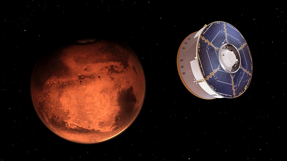 Sonda emiratí “Esperanza” se sitúa en órbita de Marte