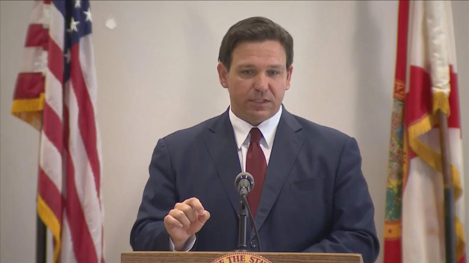 El gobernador DeSantis habla sobre la legislación de seguridad electoral en el sur de Florida