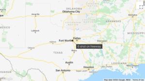 Lluvia de balas en autopista de Texas dejó seis heridos