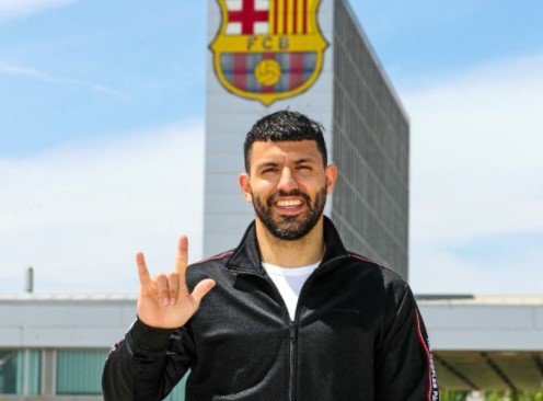 El Barcelona anuncia el fichaje de Sergio “Kun” Agüero por dos temporadas (COMUNICADO)