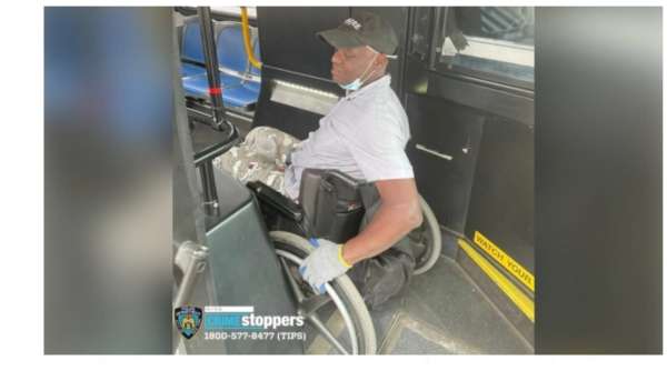 Ladrón en silla de ruedas retó a la policía de Nueva York