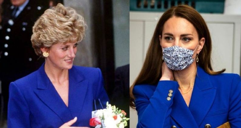 Conoce las cinco veces en las que Kate Middleton “clonó” a Lady Di (Fotos)