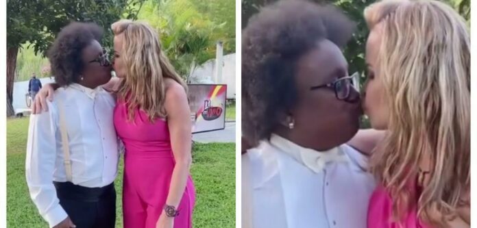 Quién lo viera: Coquito se dio un beso con Ivette Domínguez… ¡El propio día de su boda! (VIDEO)