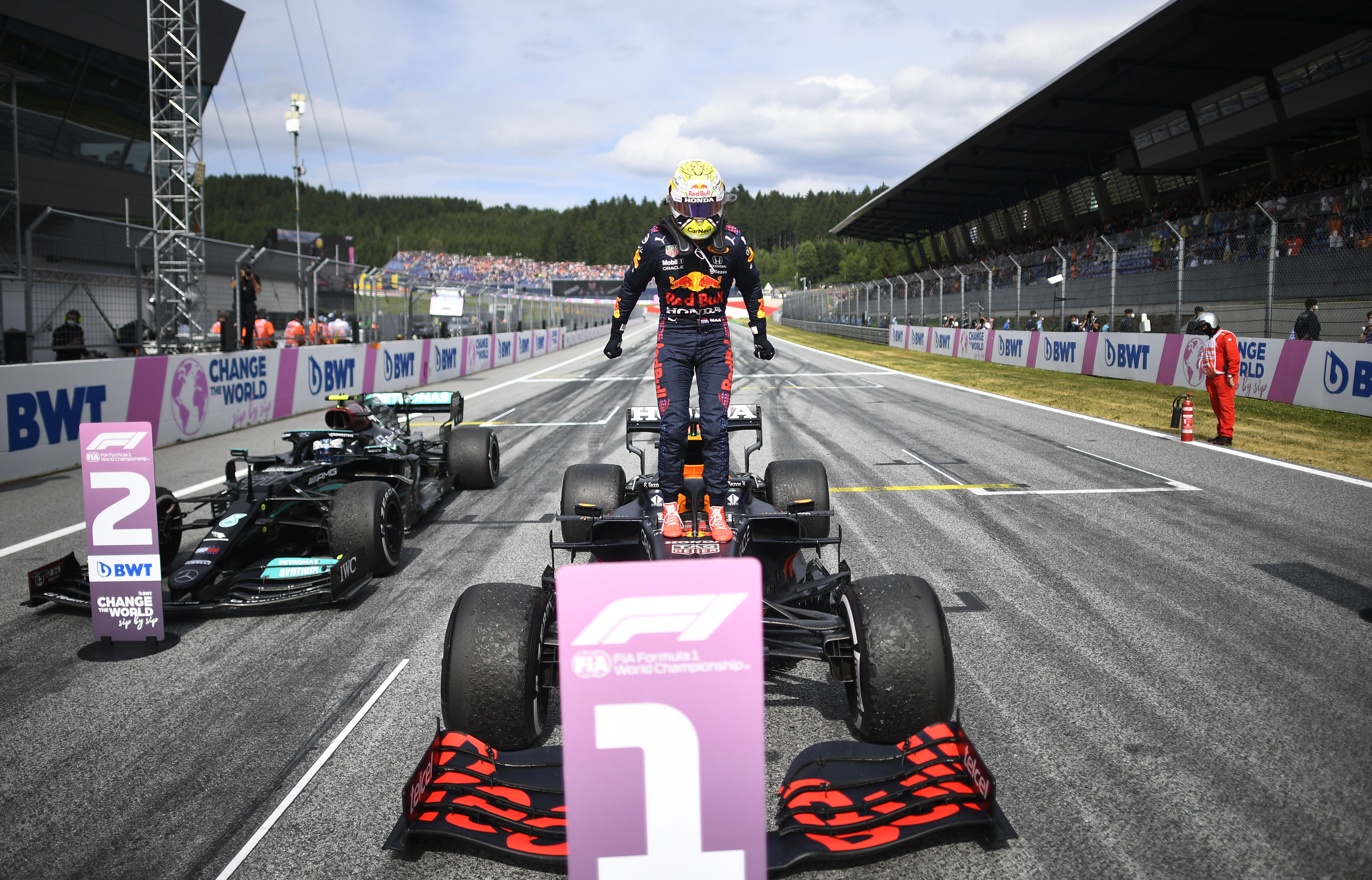 Max Verstappen logra en el GP de Austria de F1 su tercera victoria consecutiva
