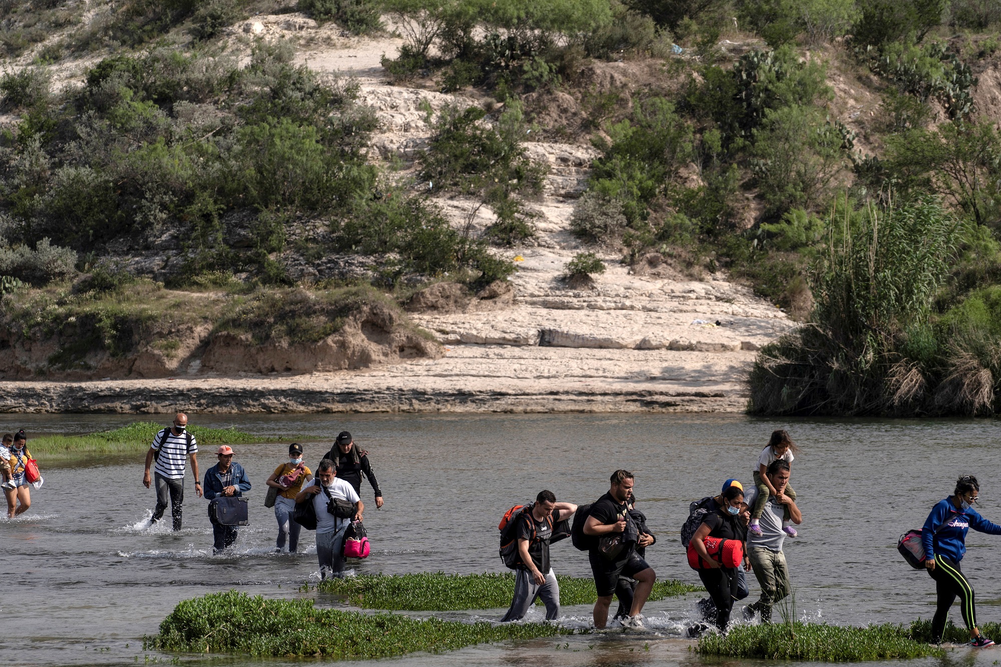 Autoridades mexicanas interceptaron a 55 migrantes venezolanos que intentaban llegar a EEUU
