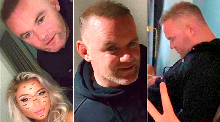 Rooney rompió el silencio tras nuevo escándalo por fotos filtradas con mujeres
