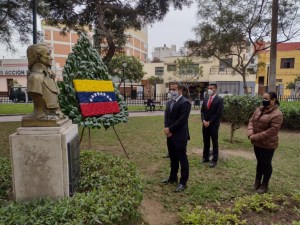 Embajada de Venezuela en Perú conmemoró los 210 años de la Independencia (FOTOS)